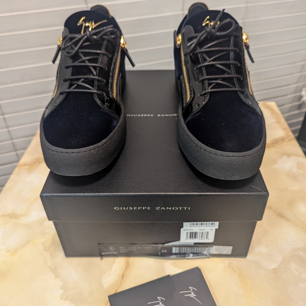 Giuseppe Zanotti Men's Black Sneakers